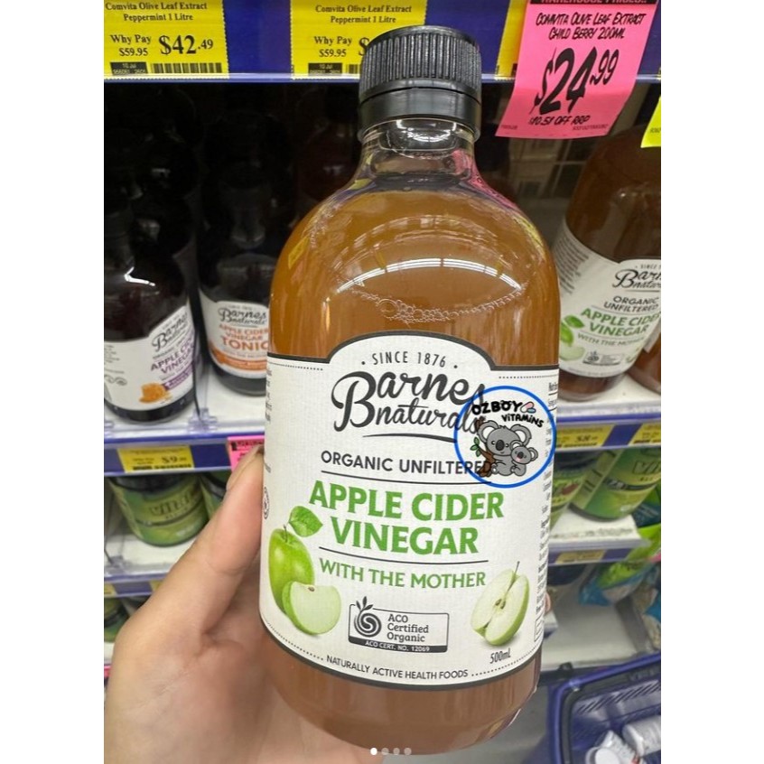 Barnes Organic ACV liquid