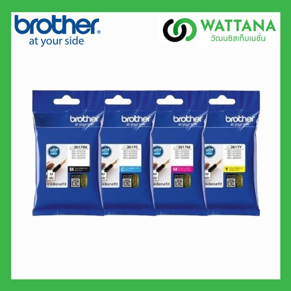Ink Brother LC3617BK , LC3617C , LC3617Y , LC3617M For MFC-J2330DW , MFC-J2730DW , MFC-J3530DW , MFC