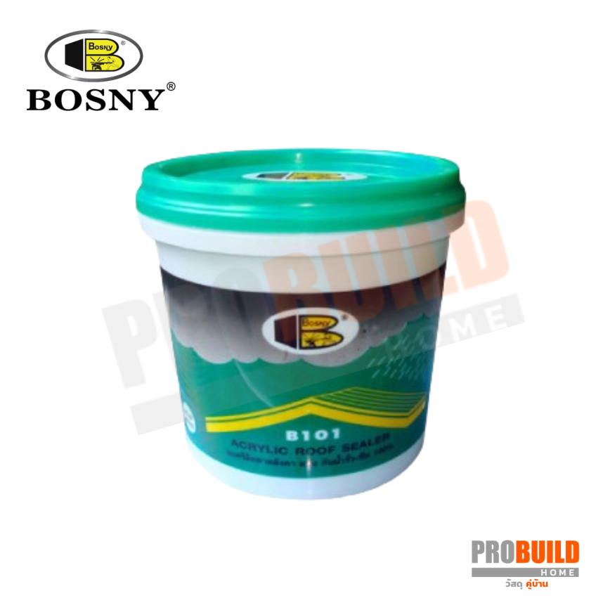 BOSNY B101 RoofSeal รูฟชิล สีขาว ขนาด 0.5กก. 1กก.