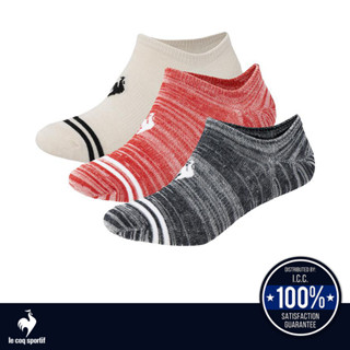 le coq sportif ถุงเท้าสั้น สีลาย แพ็ค 3 คู่ (ถุงเท้า, sock, …
