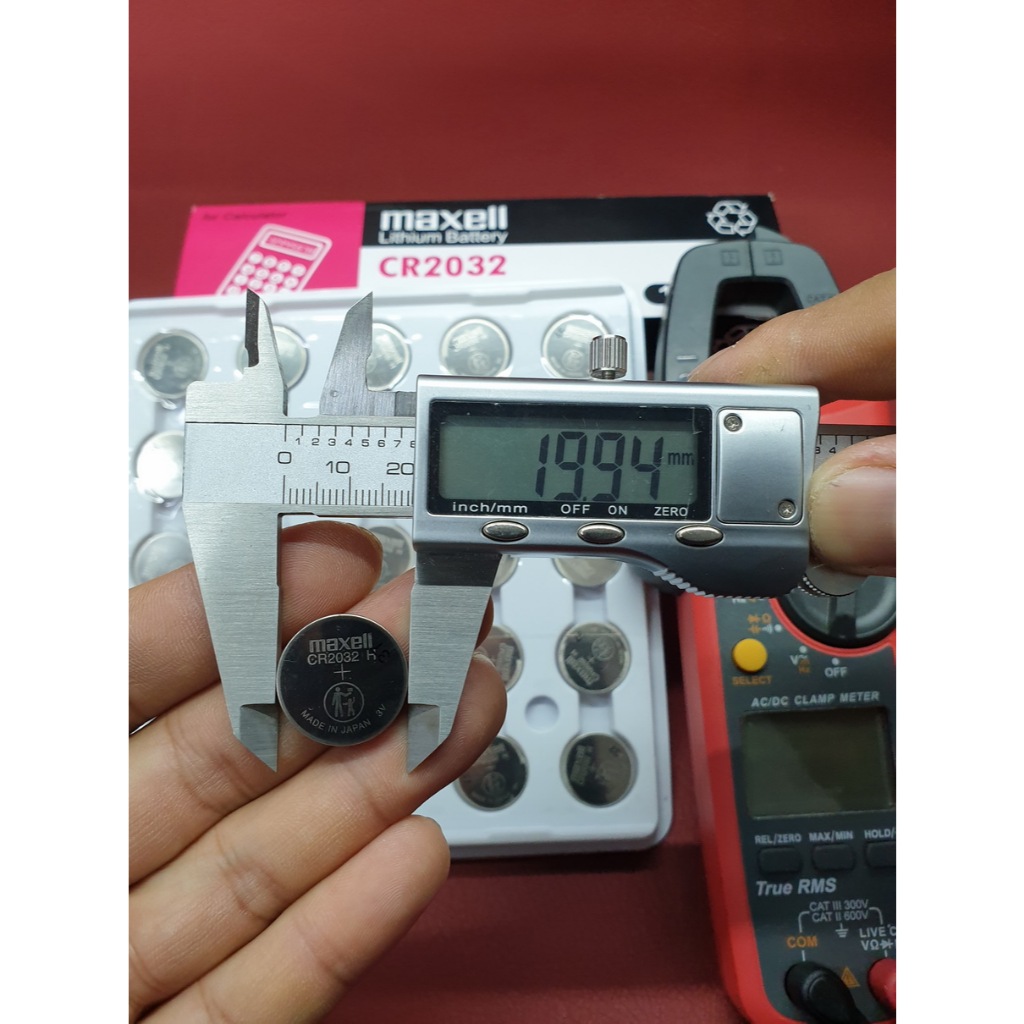 ถ่านรีโมท Honda Forza 350  ปี2021-2023 แท้ ตรงรุ่นล้าน% จากญี่ปุ่น (Maxell CR2032H)