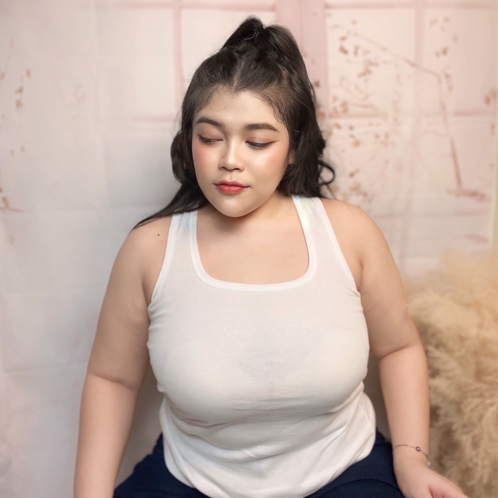 เสื้อกล้ามสาวอวบ  สาวพลัสไซส์ L  XL รูปถ่ายจากสินค้าจริง ส่งจากไทย ราคา ถูกที่สุด ดีลบีเคเค แกลเลอรีภาพที่ 7