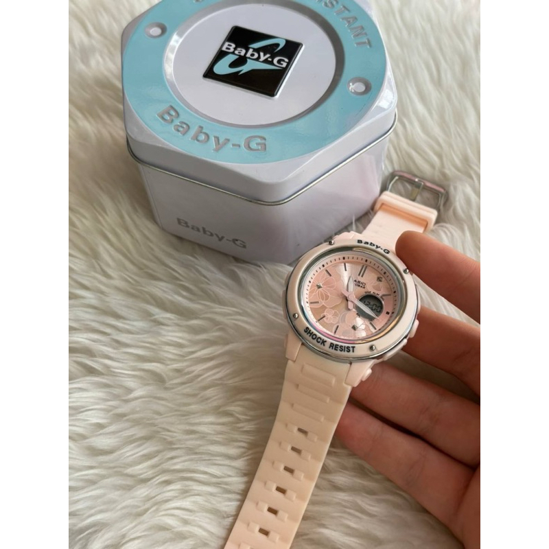 นาฬิกาBaby-G เหมาะสำหรับผู้หญิง มี3สีให้เลือก ดูเวลาด้วยเข็มและดิจิตอล เรียบง่าย