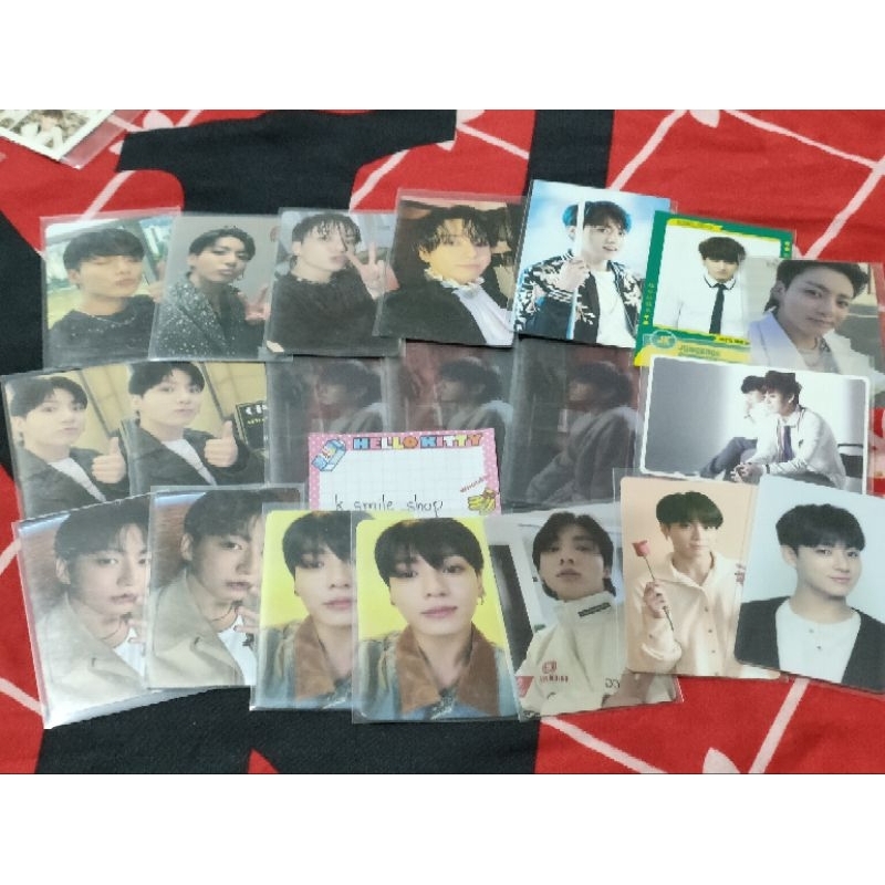 พร้อมส่ง การ์ดจองกุก Lucky draw Jungkook BTS Golden