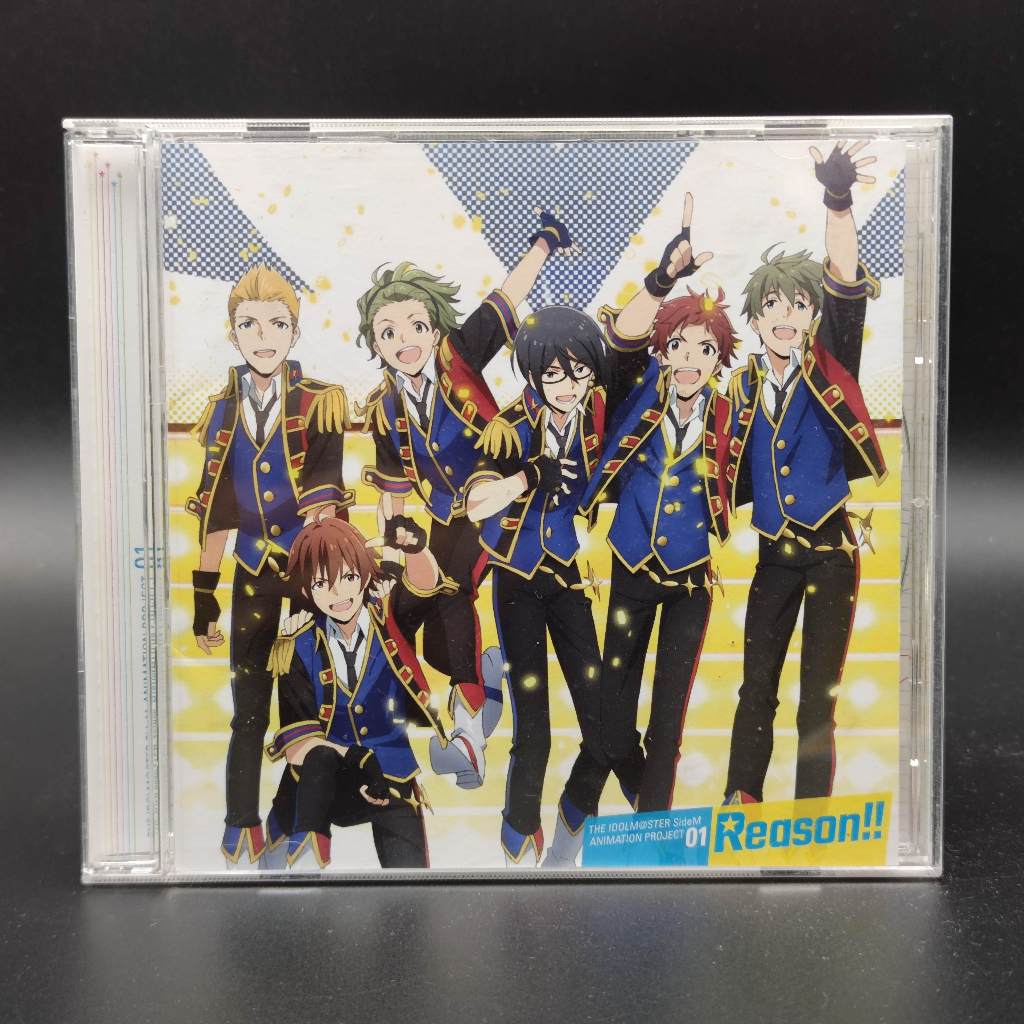 THE IDOLM@STER SideM ANIMATION PROJECT 01 Reason!! แผ่น Audio CD ของแท้ japan ตัวแผ่นดิสก์ CD สภาพดี