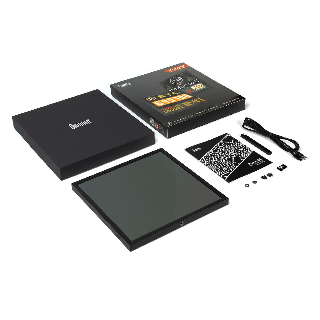 Divoom Pixoo 64 Pixel Art LED Display Black จอพิกเซล กรอบภาพดิจิตอล - รูปที่ 7