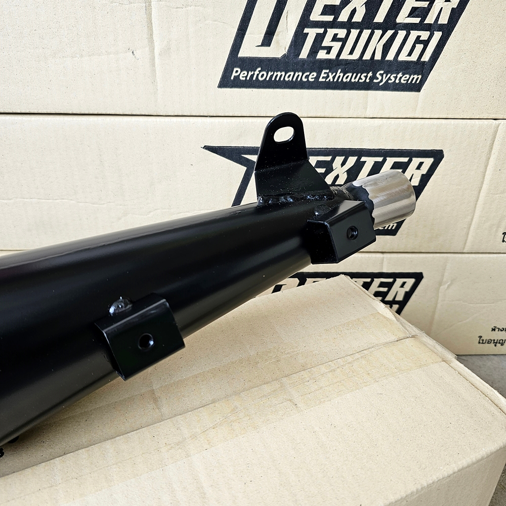 ท่อผ่า มอก. DEXTER FINN115i 2020-2025 คอเลส คอ25ออก32 จุก 32 มิล แถมจุกลดเสียง ราคา ถูกที่สุด ดีลบีเคเค แกลเลอรีภาพที่ 3