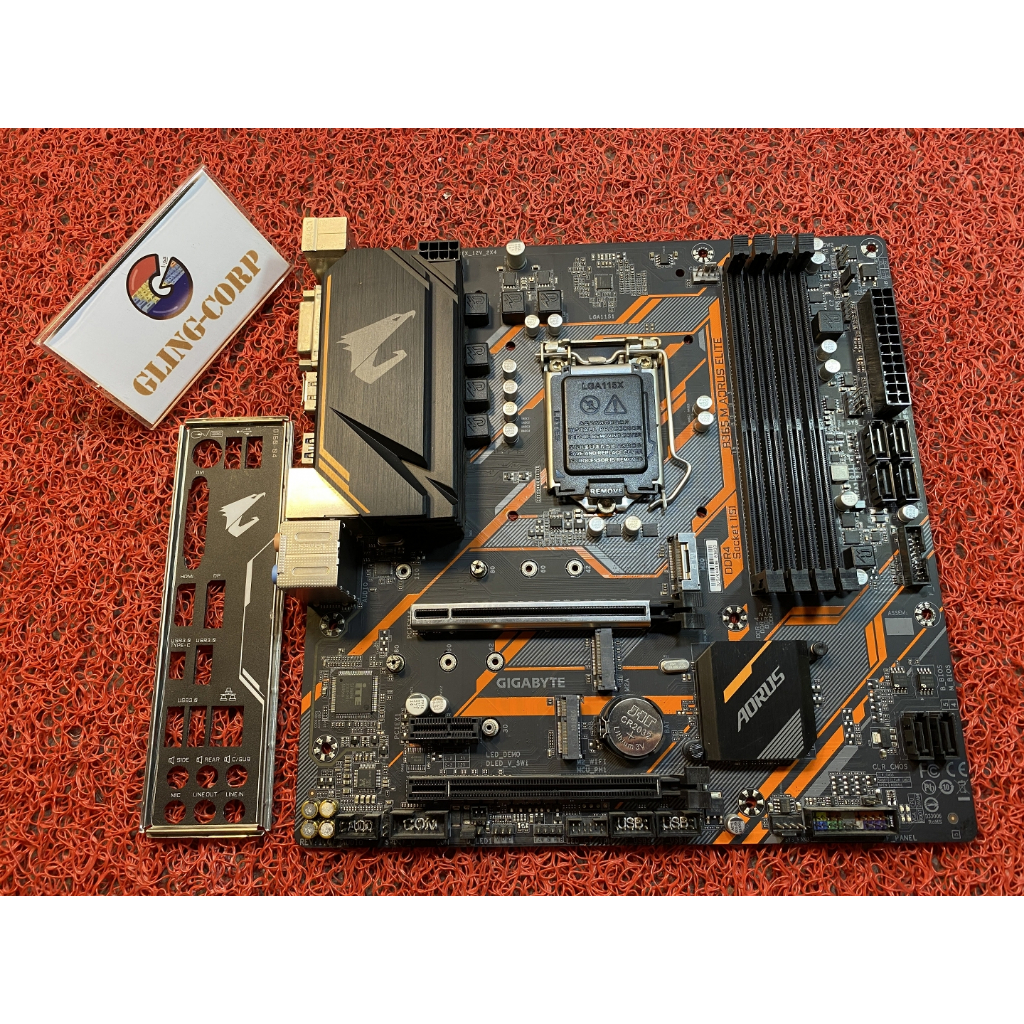 LGA1151 V2 MAINBOARD GIGABYTE 300S RAM 4 SLOT mATX - หลายรุ่น / B365M /