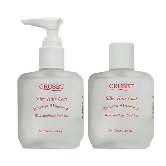 เซรั่มเคลือบผม ครูเซ็ท ซิลกี้แฮร์โคท เคอราติน 30/85 มล. Cruset Silky Hair Coat Keratin 30/85 ml.