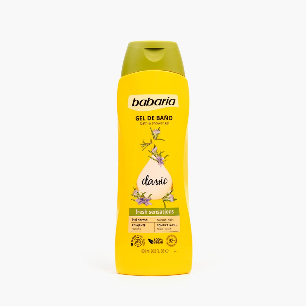 babaria gel de bano classic fresh sensations bath & shower gel 600Ml