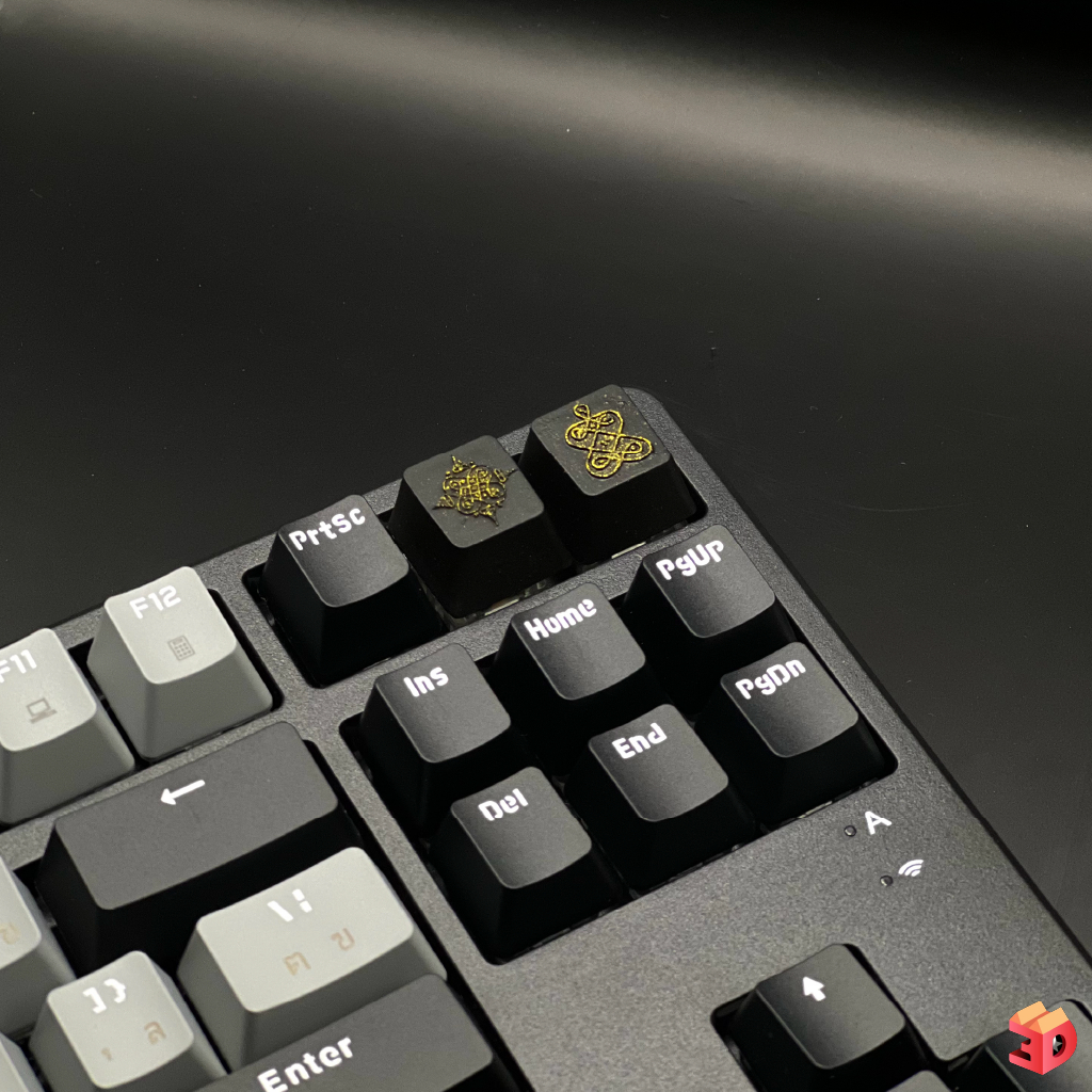 คีย์แคปยันต์มหาอุด พร้อมส่ง keycap ยันต์ แคล้วคลาดปลอดภัยอันตรายทั้งปวง