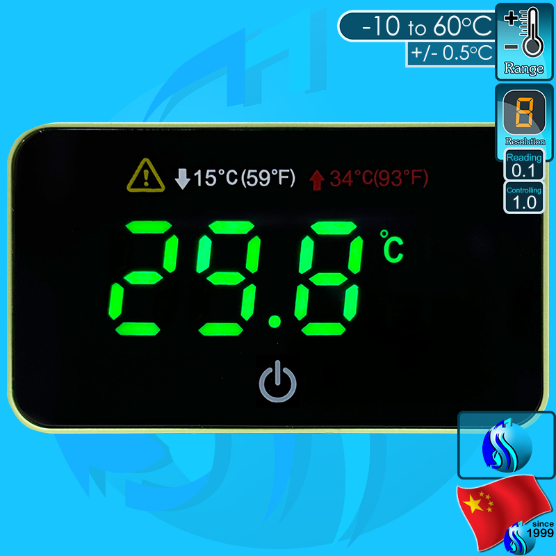 SeaSun LED Digital Aquarium Alarm Thermometer AT-2 Temperature เครื่องวัดอุณหภูมิ thermometer