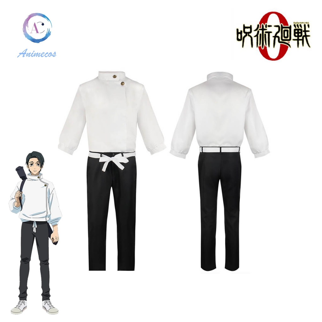 อะนิเมะ Jujutsu Kaisen Okkotsu Yuta คอสตูมคอสเพลย์ เครื่องแบบ ผมปลอม สูท ชุดฮาโลวีนผู้ใหญ่ชุด