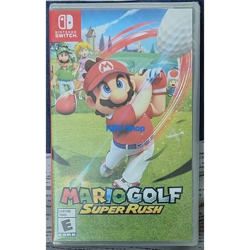 (ทักแชทรับโค๊ด)มือ 2 พร้อมส่ง) Nintendo Switch : Mario Golf Super Rush มือสอง