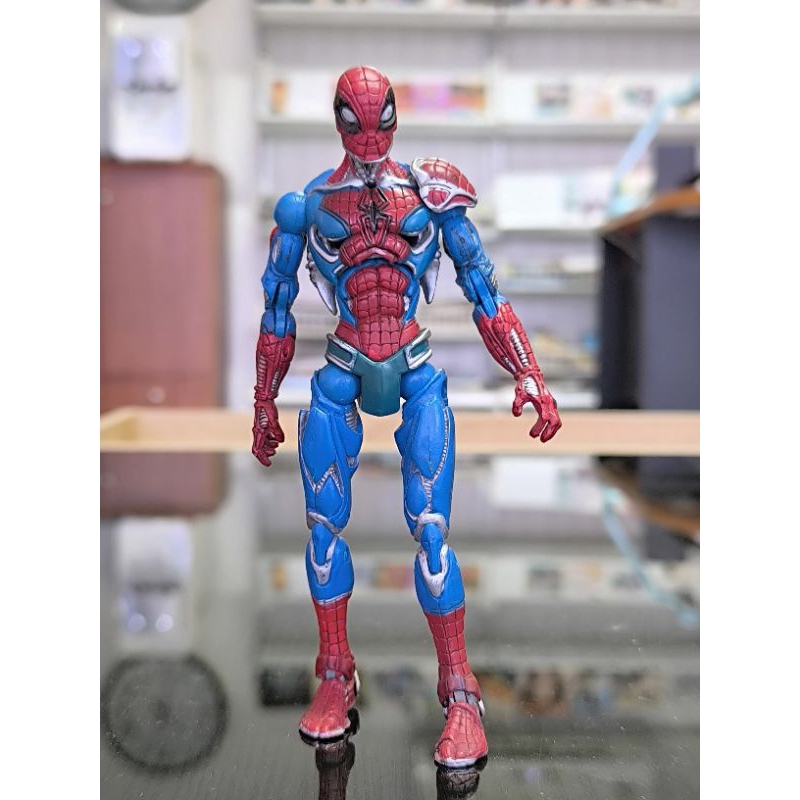 cyborg cyber spiderman toybiz ฟิกเกอร์งานแท้