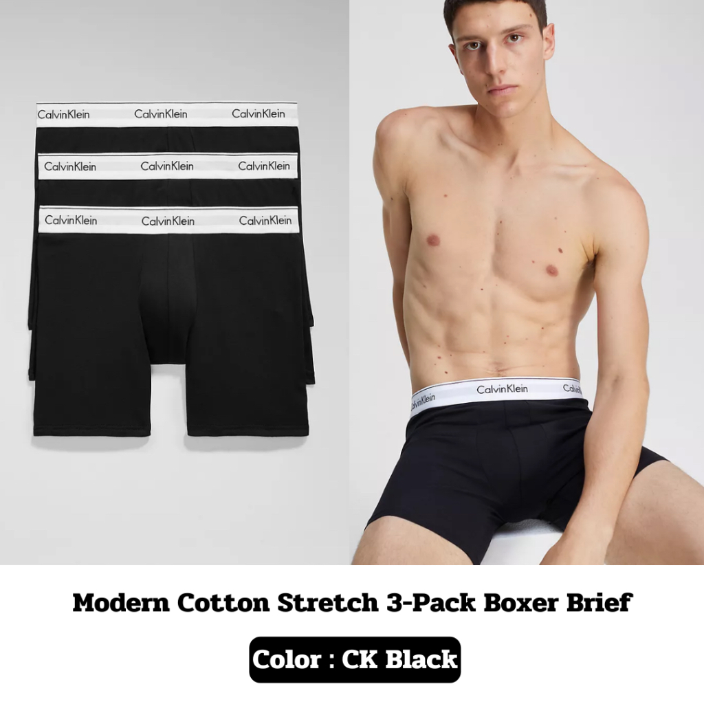 CALVIN KLEIN กางเกงในชาย ชุดชั้นในชาย หลายรุ่น [Boxer brief, Trunk, Brief ] ของแท้ พร้อมส่ง 🇺🇸