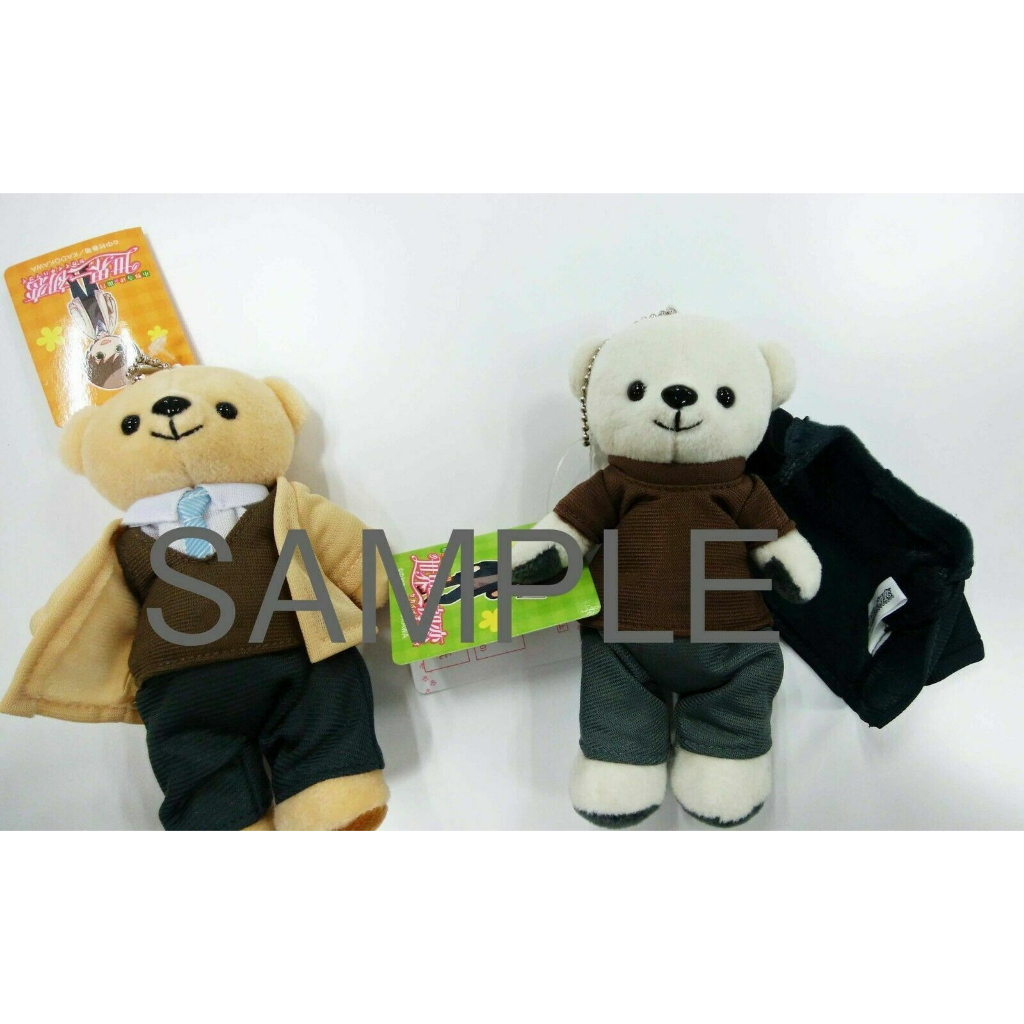 ตุ๊กตาพวงกุญแจ หมี Kumameito Sekaiichi Hatsukoi พิมพ์หัวใจใส่รัก มี 2 แบบ