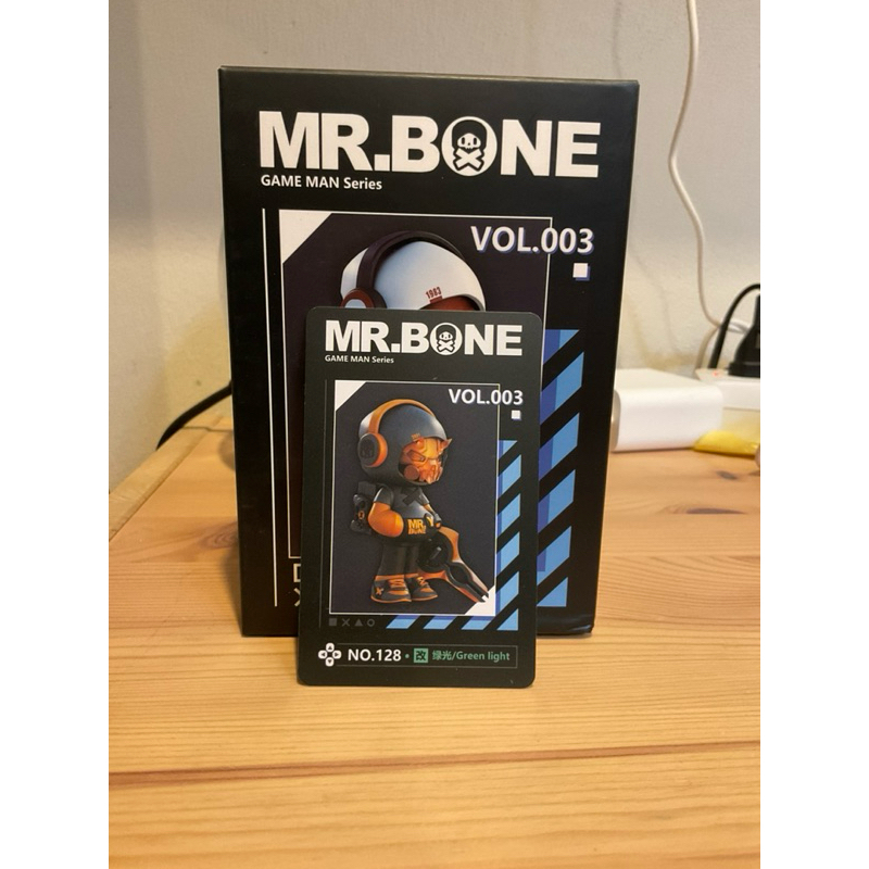 Mr.Bone Game Man Secret ตัวละครลับ พร้อมส่ง🇹🇭(ของแท้100%) เช็คการ์ด ไม่แกะตัว อยู่ในซอง No.407
