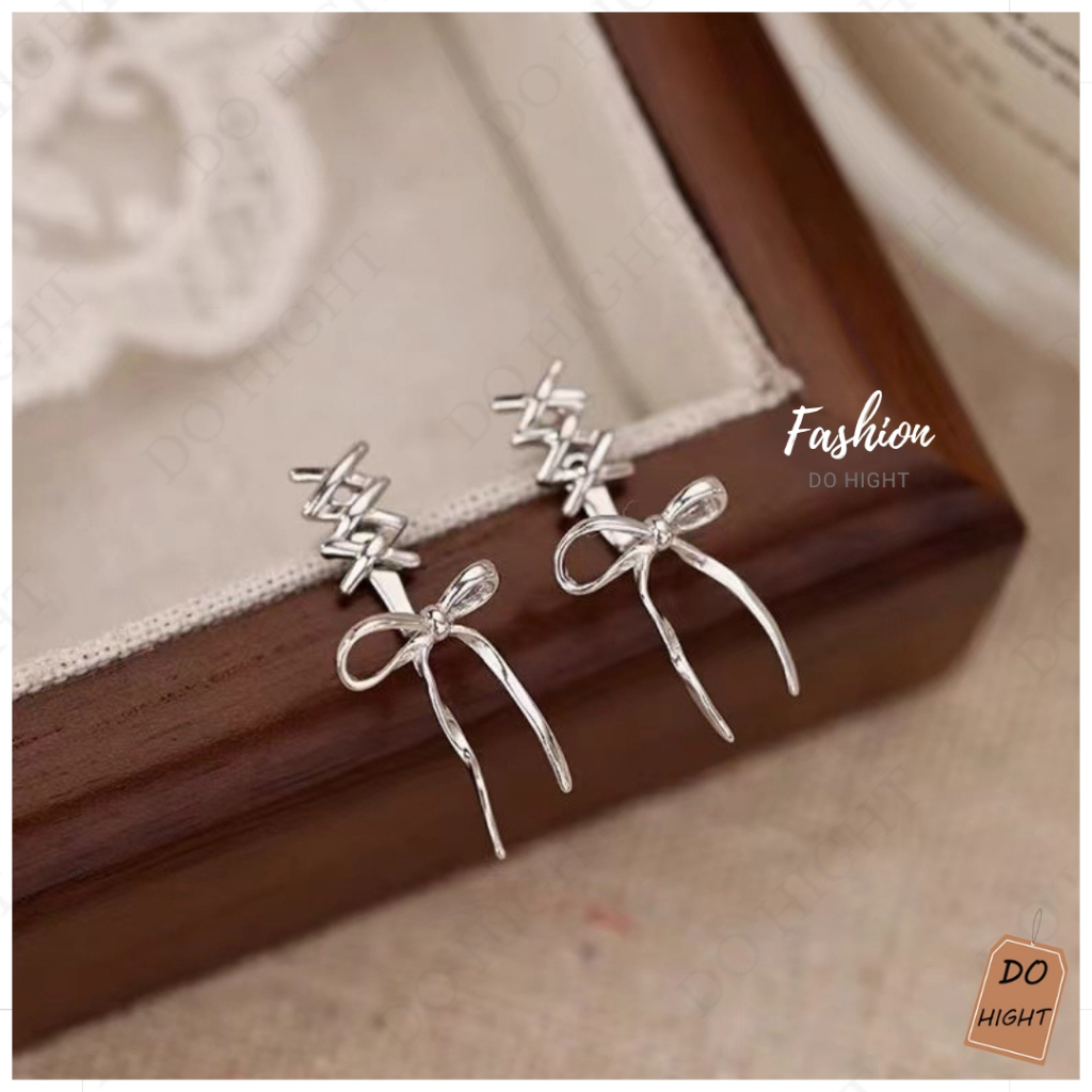 พร้อมส่ง⚡ มีเก็บเงินปลายทาง💸 ต่างหูแฟชั่น สไตล์เกาหลี (ราคาต่อ 1 คู่) : Do hight - รูปที่ 2