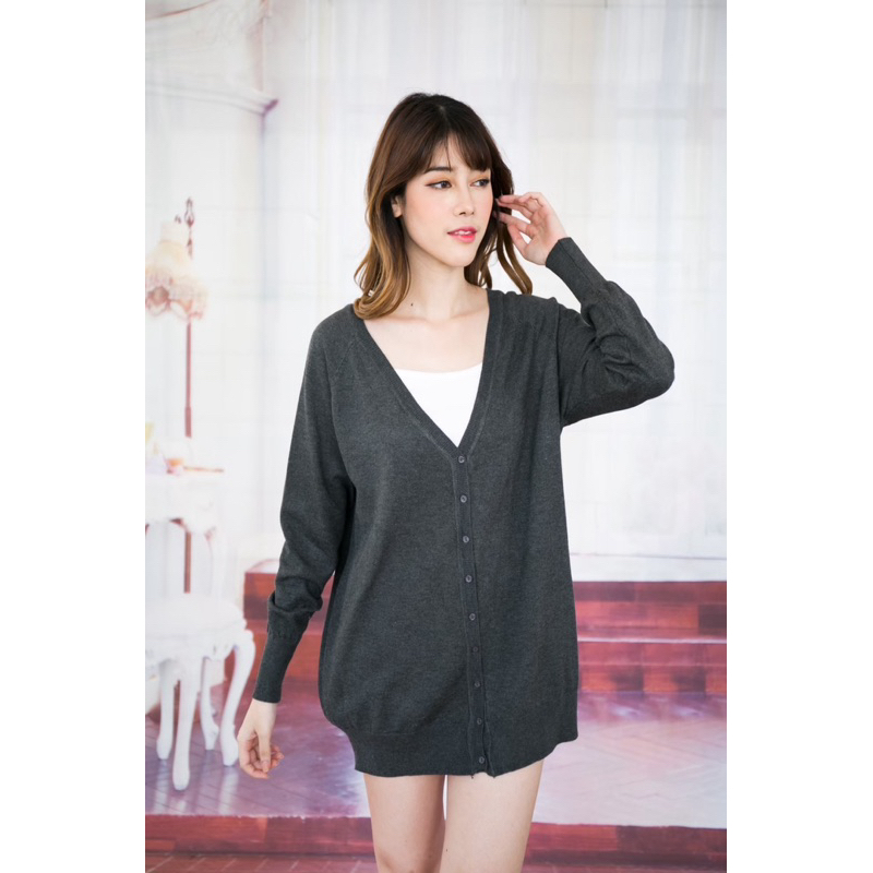Big size คาร์ดิแกนไหมพรมzara ไซส์ใหญ่