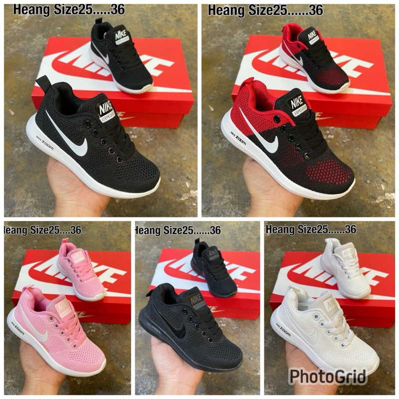 รองเท้าผ้าใบเด็ก สินค้าพร้อมส่ง มีไซร25…36