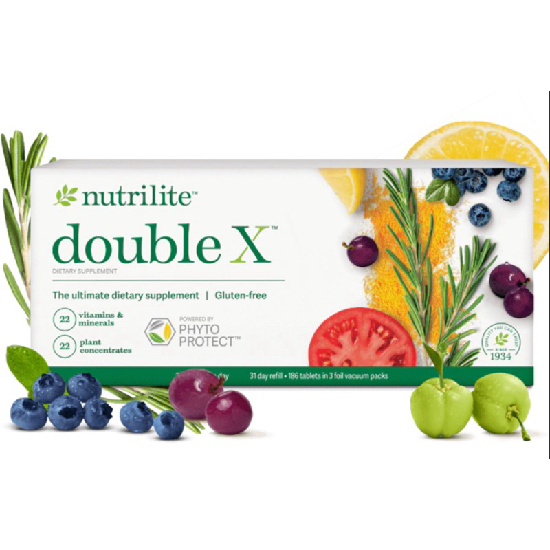 ดับเบิ้ล เอ็กซ์ (ตลับจริง/รีฟิล) Nutrilite™ Double X Amway