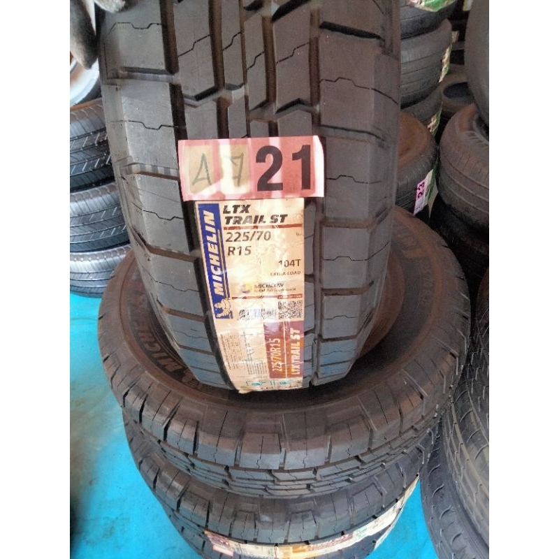 225/70R15 MICHELIN LTX TRAIL ปี23(**ราคาต่อเส้น**)
