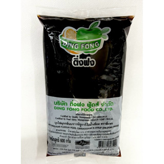 บุกไข่มุกกลิ่นบราวน์ซูการ์ในน้ำเชื่อมติ่งฟง