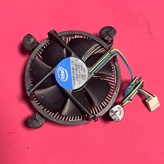 ซิงค์พัดลม CPU FAN COOLING ซิงค์ลม intel ใช้กับ socket 1156 1155 1150 1151 มือสอง ฟรีซิลิโคลน