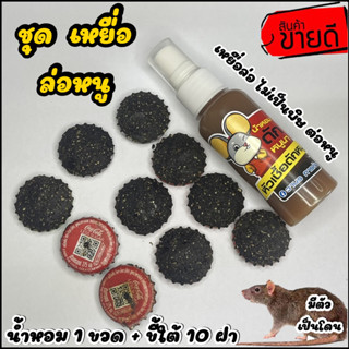 เหยื่อล่อหนู หัวเชื้อ+ขี้ใต้ฝา ( มีตัวเป็นโดน ได้ผลเกินคาด 1…