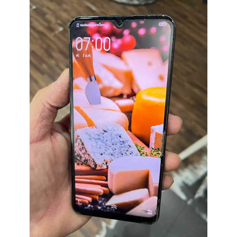 ขายจอแท้Vivo-y91-y91c-y93-y95จอใช้งานได้ทุกจุดกระจกจอแตกใช้งานได้ปกติ