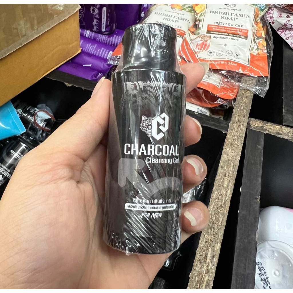(เซต 10ขวด) สบู่เหลวชูชาย CC Charcoal Cleansing Gel 30ml. - รูปที่ 3