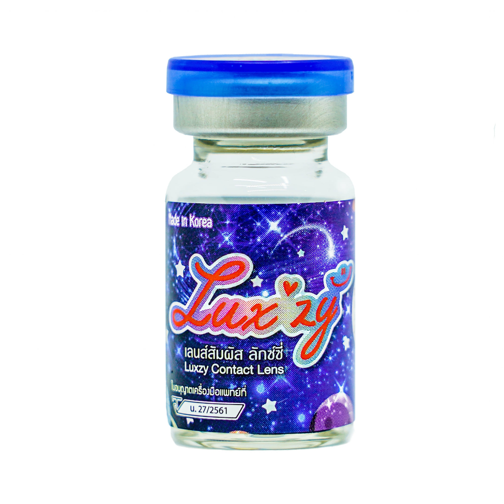 คอนแทคเลนส์คุณภาพ luxzy lens ตาหวาน เพิ่มประกายให้ดวงตา (รวมสีเทาGray1)