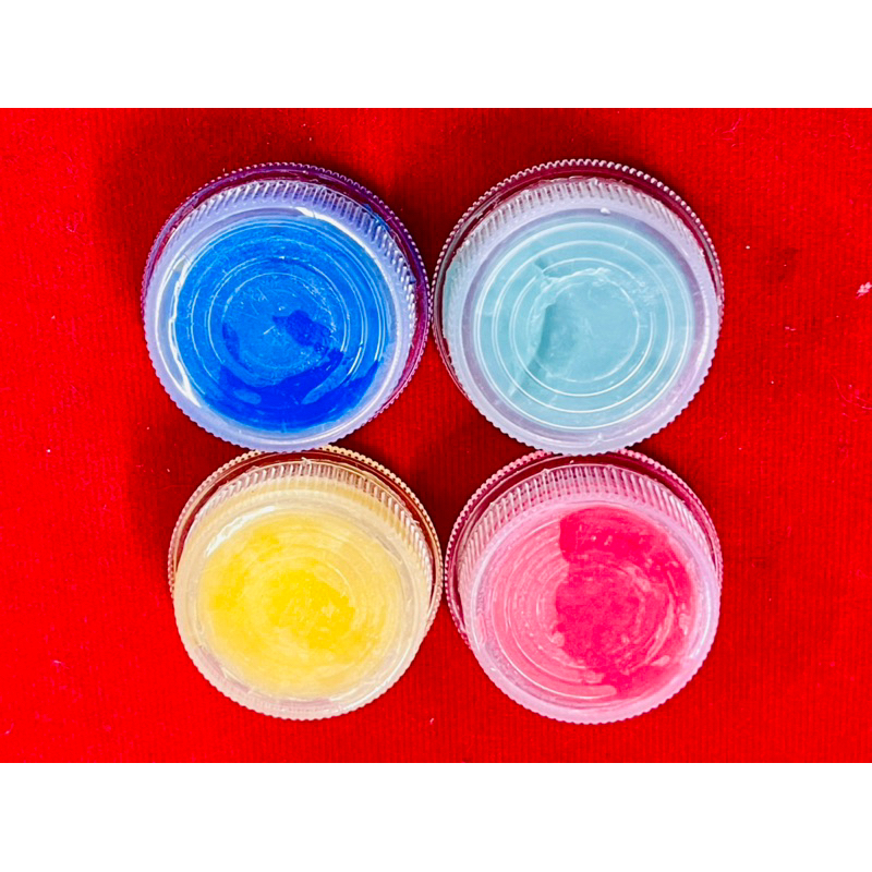 สีผึ้งพร้อมตลับใส่ พร้อมใช้ หลากสี