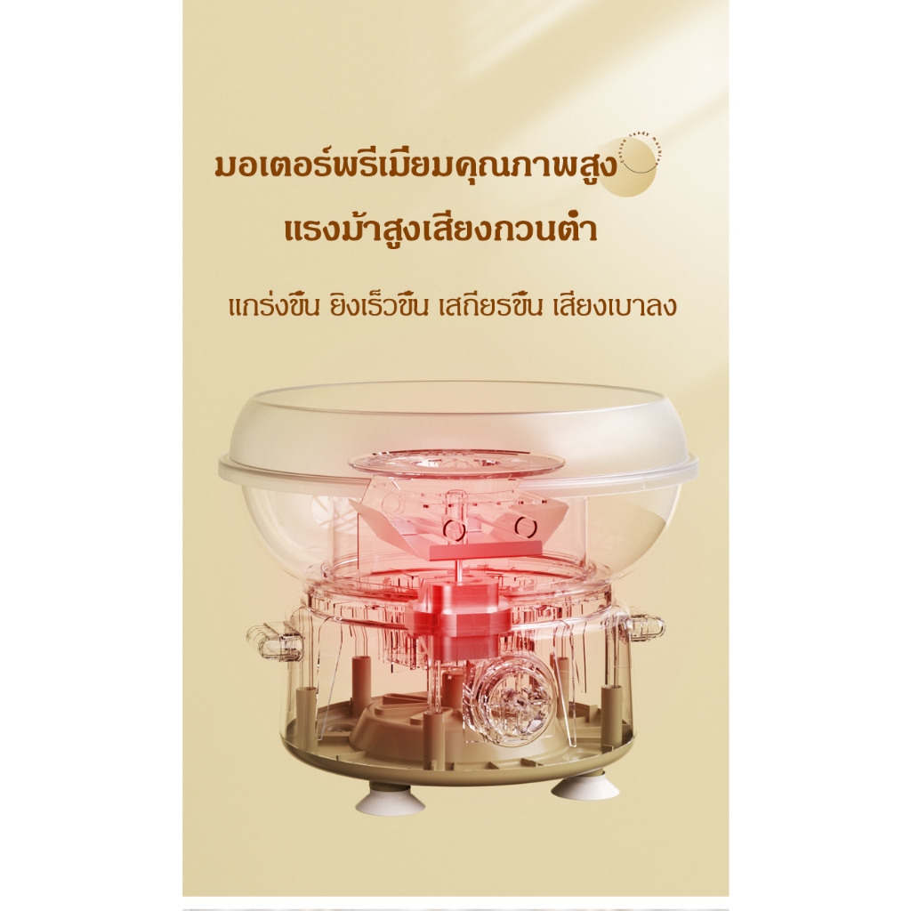 เครื่องทำสายไหม ผลิตสายไหมในสามวินาที  ทำง่ายๆได้ที่บ้าน เครื่องทำขนมสายไหม ของเล่นเด็ก ของขวัญที่ให้เด็ก ของขวัญ