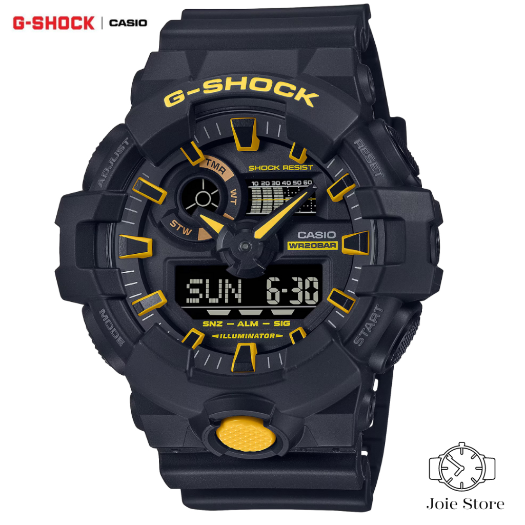 G-Shock GA-700CY-1A อะนาล็อก-ดิจิตอล คาสิโอแท้ ประกันศูนย์ CMG 1 ปี
