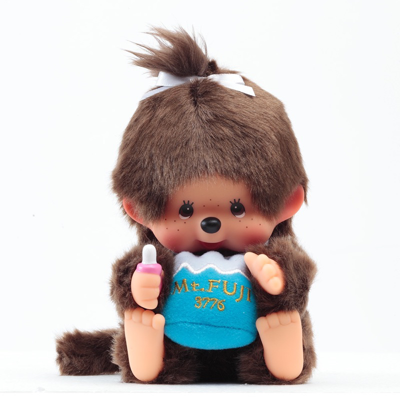 พร้อมส่ง ❌เป็นตุ๊กตานะคะ ไม่ใช่พวงกุญแจ❌ Local Monchhichi Girl  Mt. Fuji / Boy Asakusa