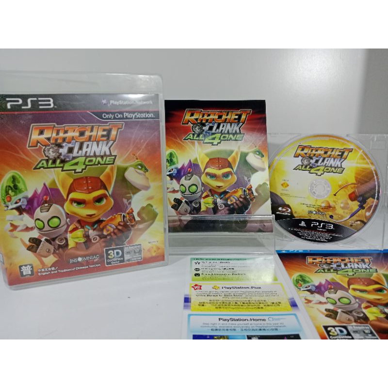 แผ่นเกมส์ Ps3 - Ratchet & Clank : All 4 One (Playstation 3) (อังกฤษ)