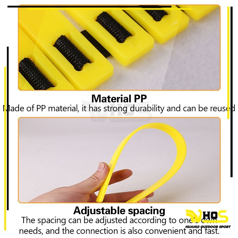 บันไดความเร็ว บันไดฟิตเนส บันไดฝึกซ้อมฟุตบอล บันไดความคล่องตัว กระโดดบันได บันไดความเร็ว บันไดความแรงของขา - รูปที่ 7