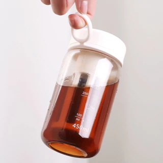 ขวดชงกาแฟสกัดเย็น Cold Brew 450 มล. 600 มล. สําหรับเล่นกีฬา กลางแจ้ง