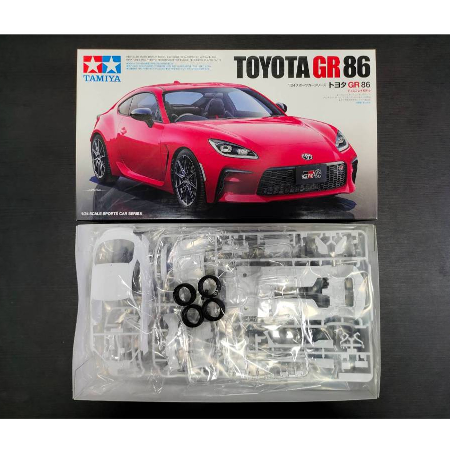 TAMIYA 1/24 TOYOTA GR 86 (โมเดลรถยนต์ Model DreamCraft)
