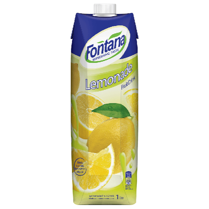 FONTANA Lemonade น้ำเลมอน 1L (EXP.04.06.2025)