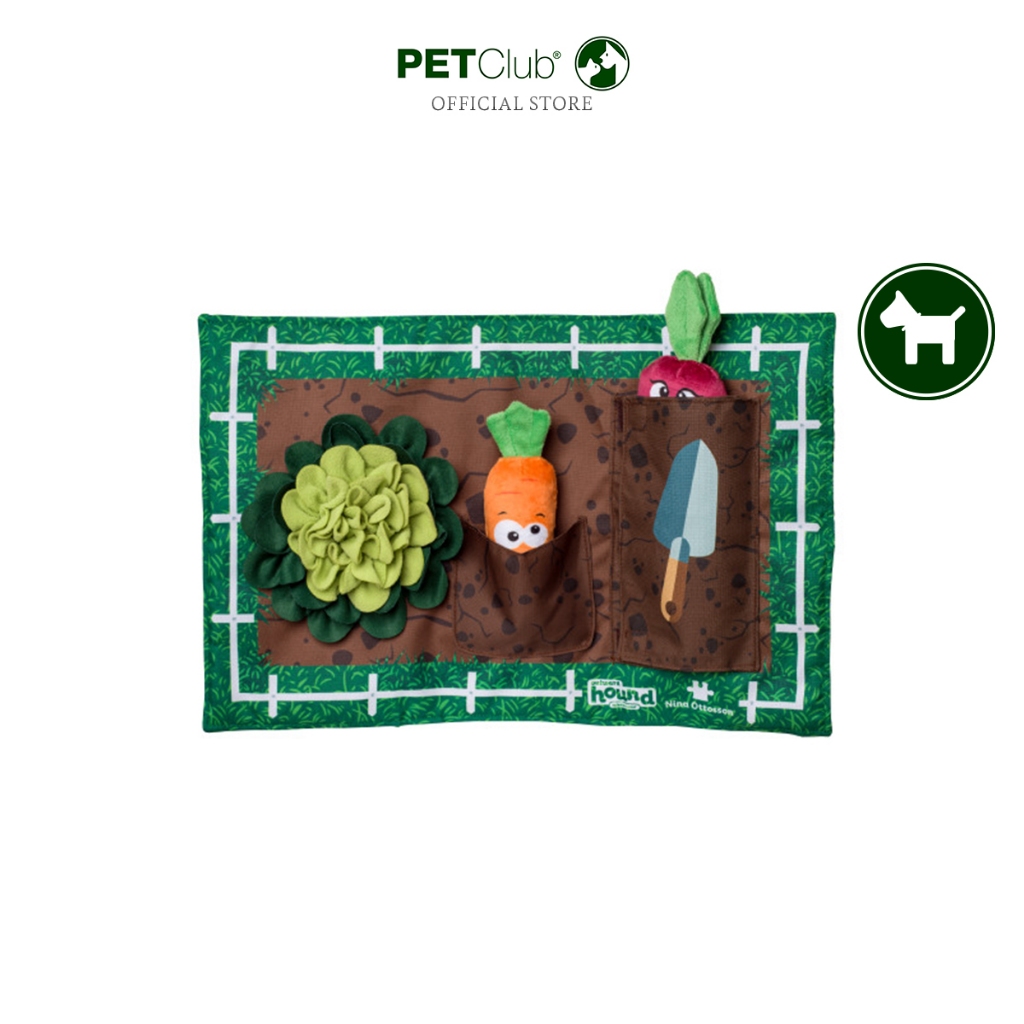 [PETClub] Nina-Ottosson Garden Interactive Mat - ของเล่นซ่อนขนมฝึกทักษะ