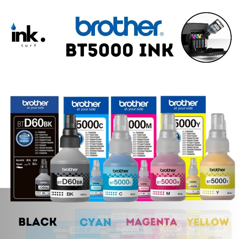 Brother inks DCP-T710W DCP T420W DCP-T720DW DCP-T520W MFC-T800W MFC-T810W MFC-T910DW MFC-T4500DW
