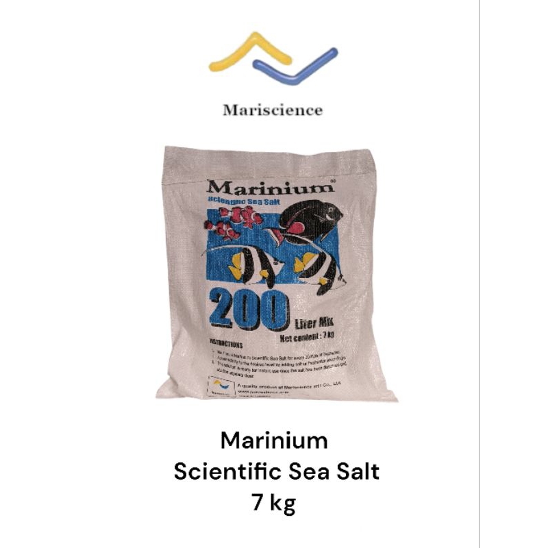 เกลือวิทยาศาสตร์ สำหรับทำน้ำทะเล Marinium Scientific Sea Salt 18 กก