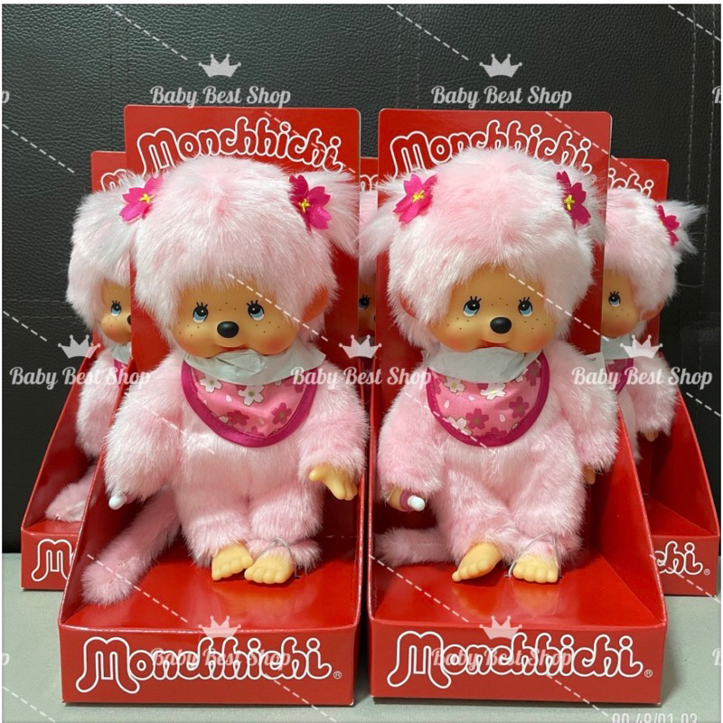 [💚พร้อมส่ง💚] ตุ๊กตามอนชิชิ ชิมูตัน น้องลิง Monchhichi ไซส์ S, M, L น่ารักมาก ของแท้ 100% - รูปที่ 5