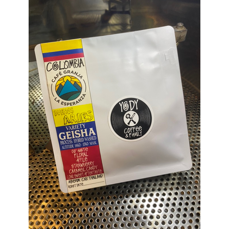🇨🇴Colombia La Esperanza “Geisha” hybrid washed process Yody Coffee กาแฟโยดี้ กาแฟโคลอมเบีย ลา เอสเปอ
