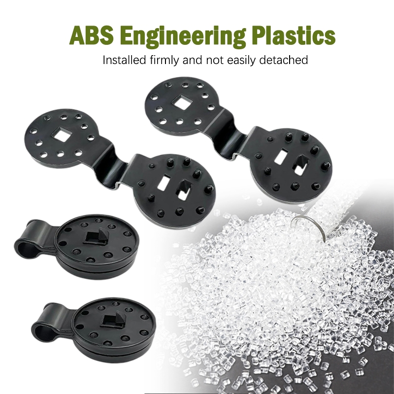 50 /100ชิ้น ตัวหนีบสแลน ที่หนีบสแลน ตัวล็อคสแลน คลิปล็อคสแลน ตัวล็อค คลิปล็อค ตาข่ายกรองแสง สแลนบังแดด clearance