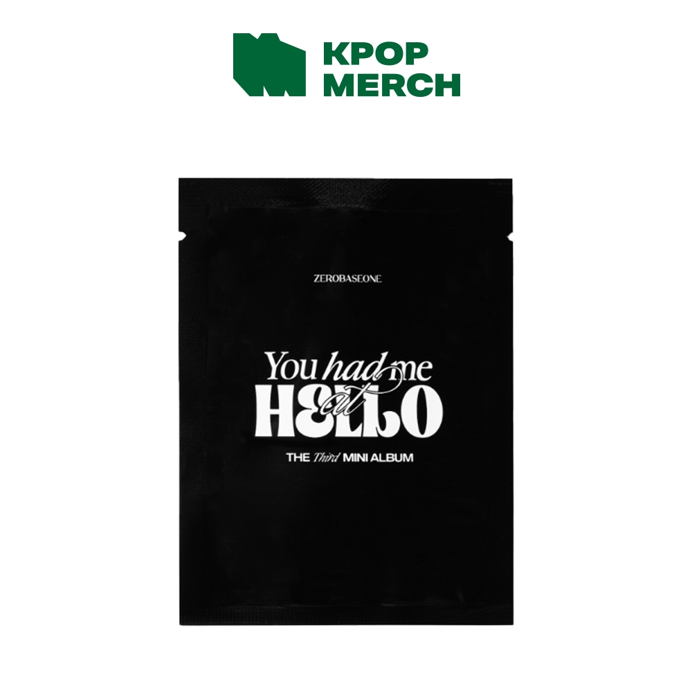 ZEROBASEONE POP-UP MD Random Photo card Set