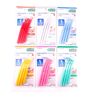 แปรงซอกฟัน GUM รูปตัว L ผลิตจากประเทศญี่ปุ่น